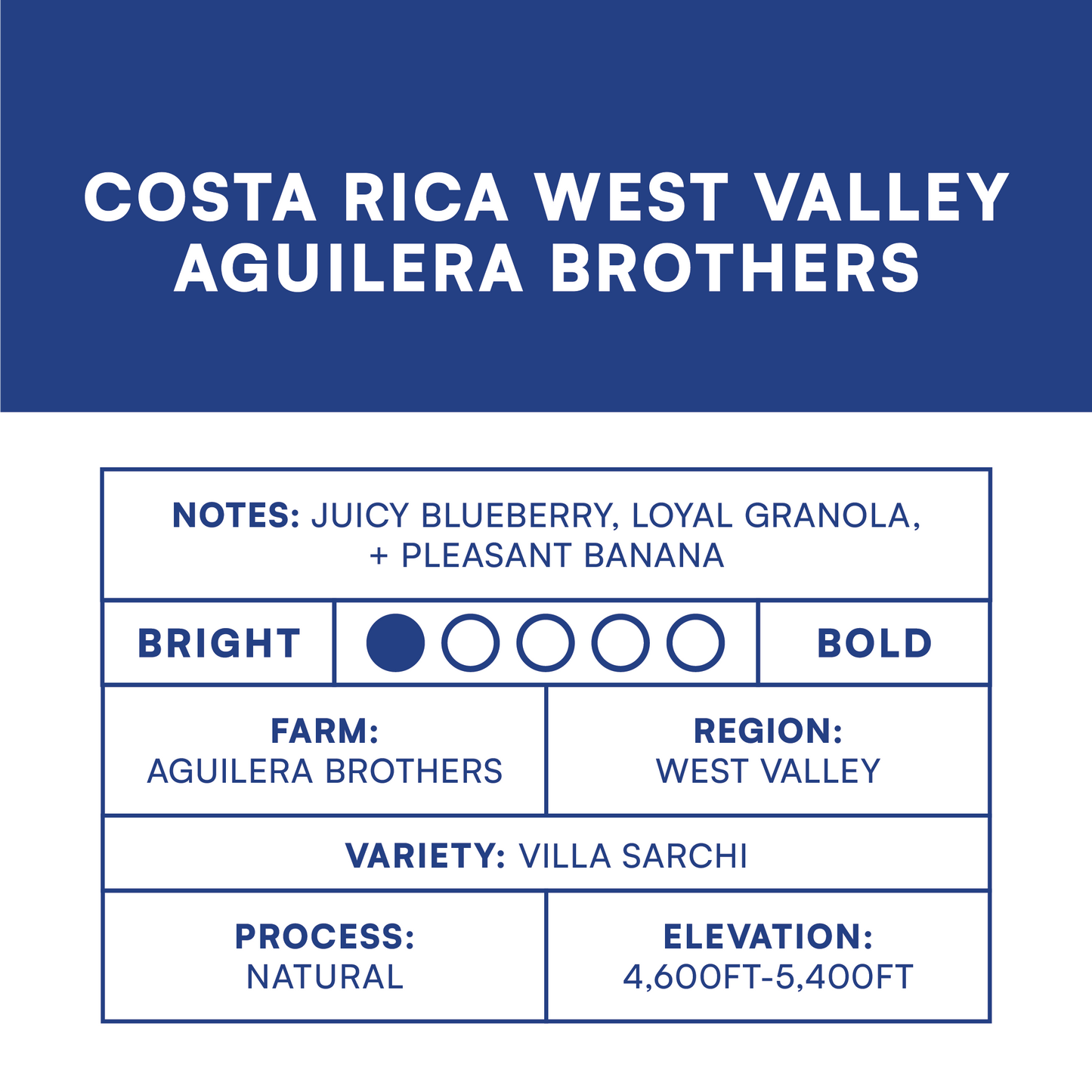 Costa Rica West Valley Aguilera Brothers