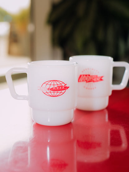 Milk Glass Mug