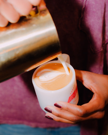 Milk Glass Mug