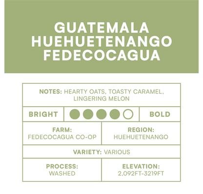 Guatemala Huehuetenango Fedecocagua